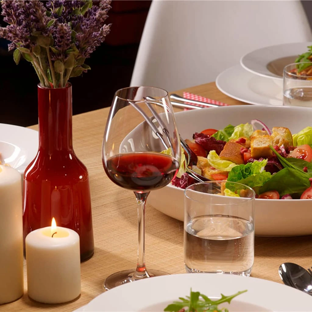 Villeroy & Boch Rotweinkelch Set 4tlg. Entrée In Klar 4 Villeroy & Boch Rotweinkelch Set 4tlg. Entrée In Klar – Bild 2